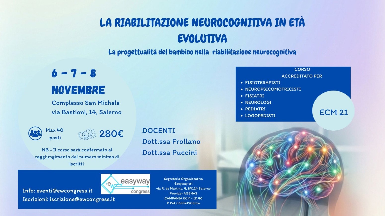 La riabilitazione neurocognitiva in età evolutiva – La progettualità del bambino nella riabilitazione neurocognitiva